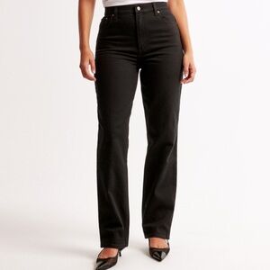 Abercrombie Curve Love 90s Straight Ultra High Rise